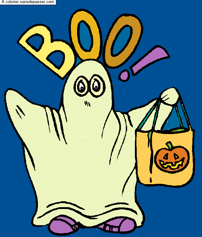 Fantôme d'Halloween par un invité