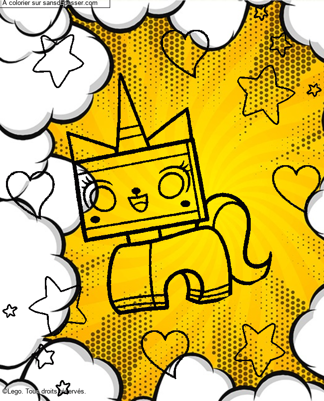 Unikitty, la licorne Lego par un invit&eacute;