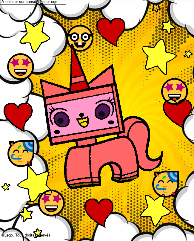 Unikitty, la licorne Lego par un invit&eacute;