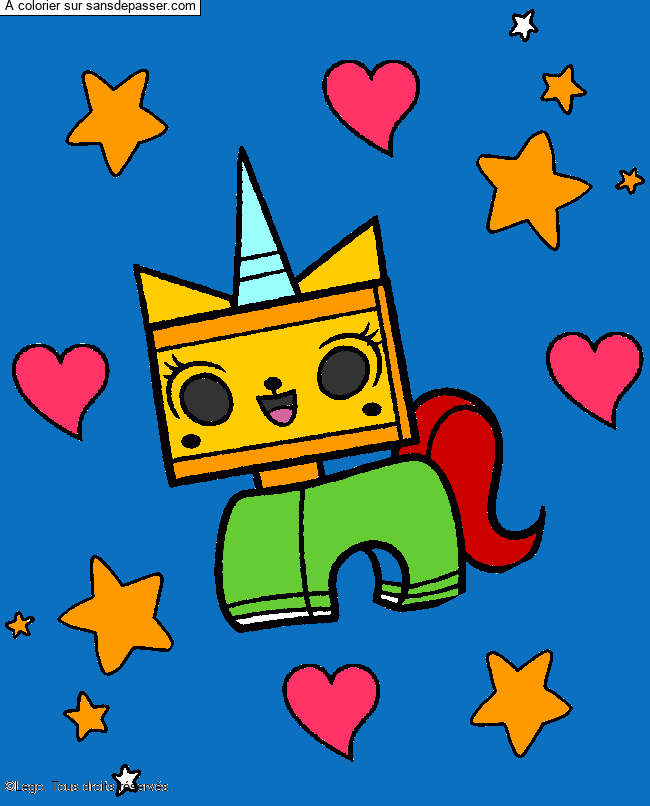Unikitty, la licorne Lego par un invit&eacute;