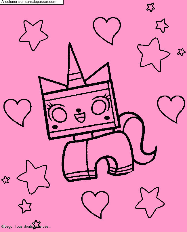 Unikitty, la licorne Lego par un invit&eacute;