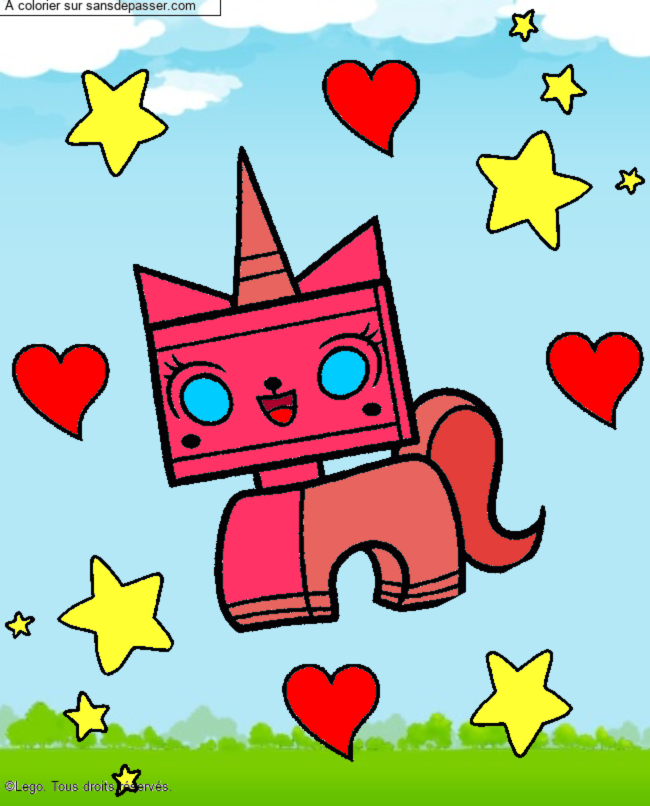 Unikitty, la licorne Lego par un invit&eacute;