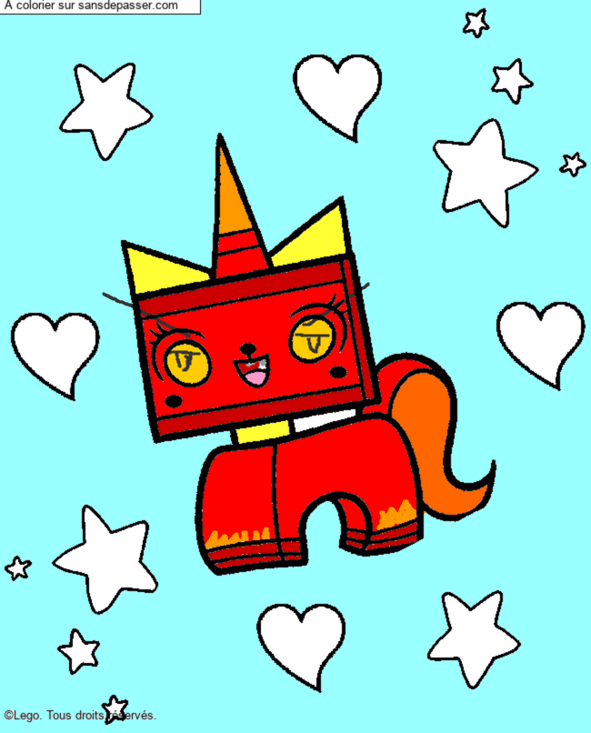 Unikitty, la licorne Lego par un invit&eacute;