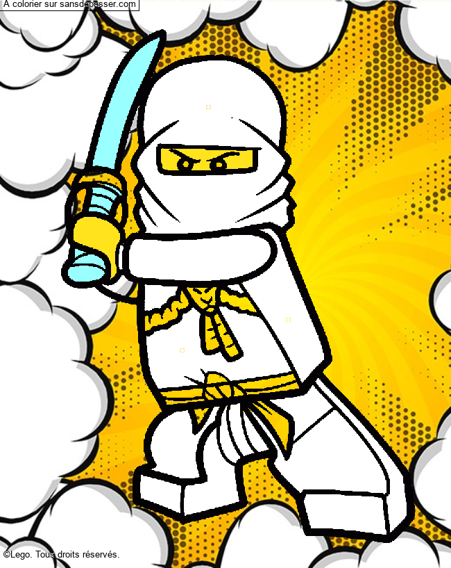 Zane - Ninjago par un invit&eacute;