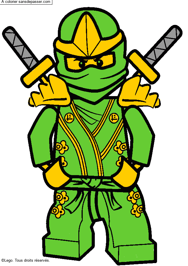 Lloyd - Ninjago vert par un invité