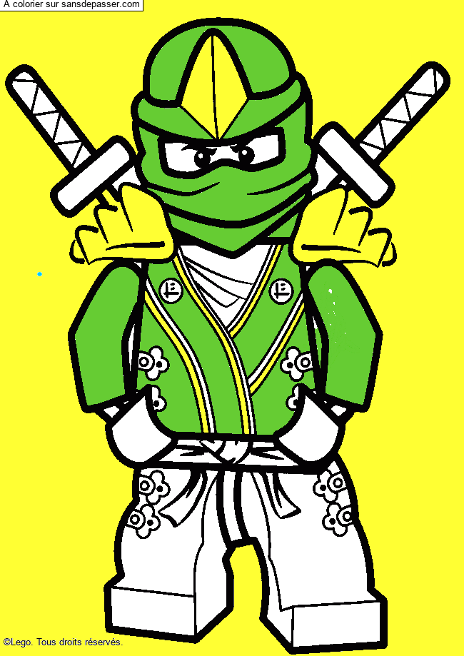 Lloyd - Ninjago vert par un invit&eacute;