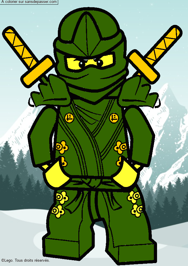 Lloyd - Ninjago vert par letumoku45