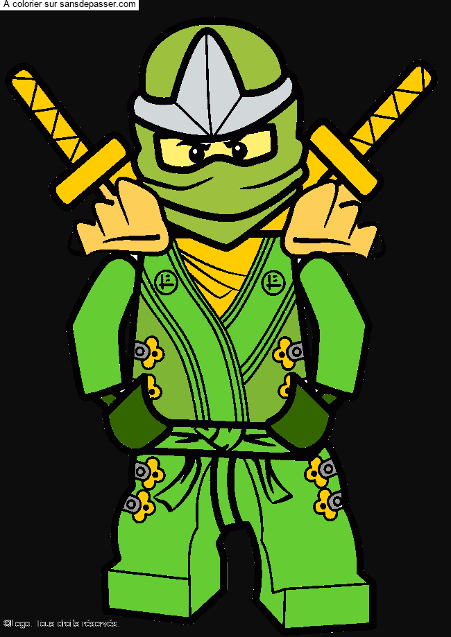 Lloyd - Ninjago vert par un invit&eacute;