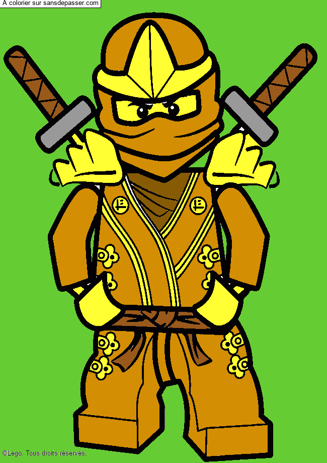 Lloyd - Ninjago vert par Angelino