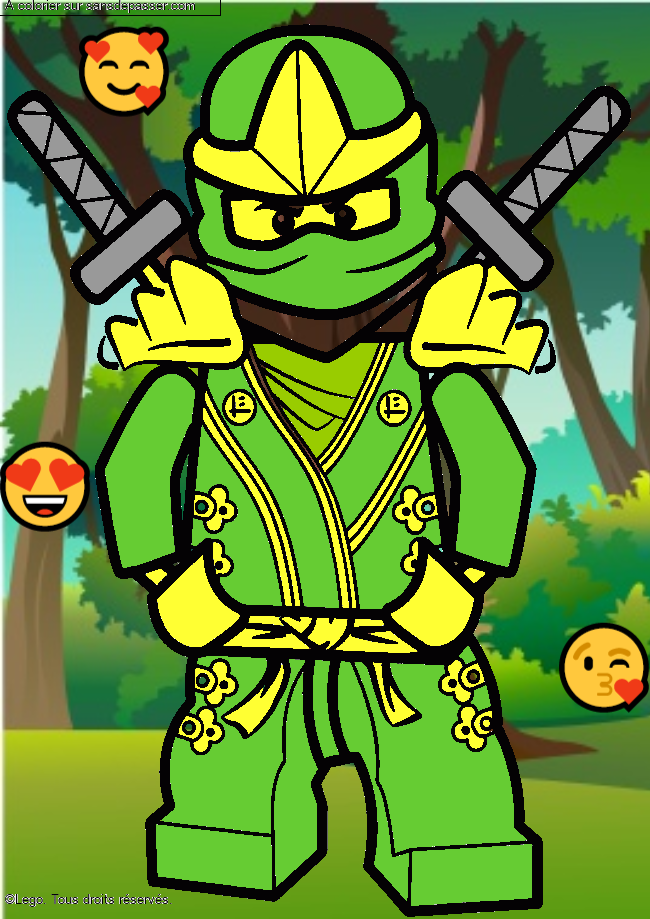 Lloyd - Ninjago vert par un invit&eacute;