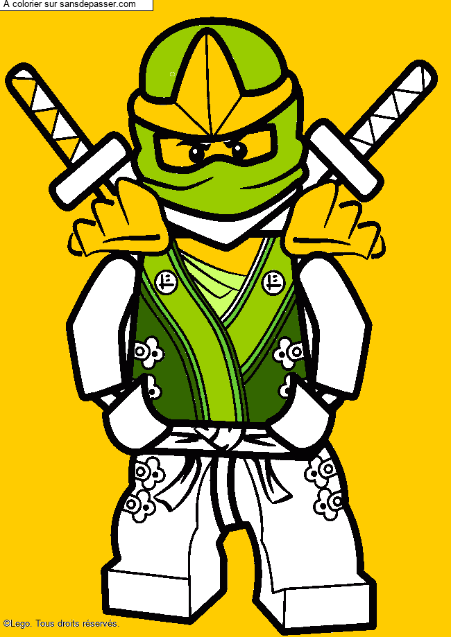 Lloyd - Ninjago vert par un invit&eacute;