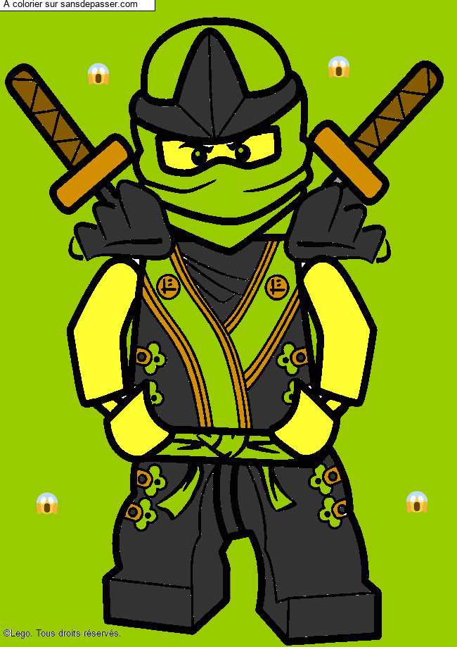 Lloyd - Ninjago vert par un invit&eacute;
