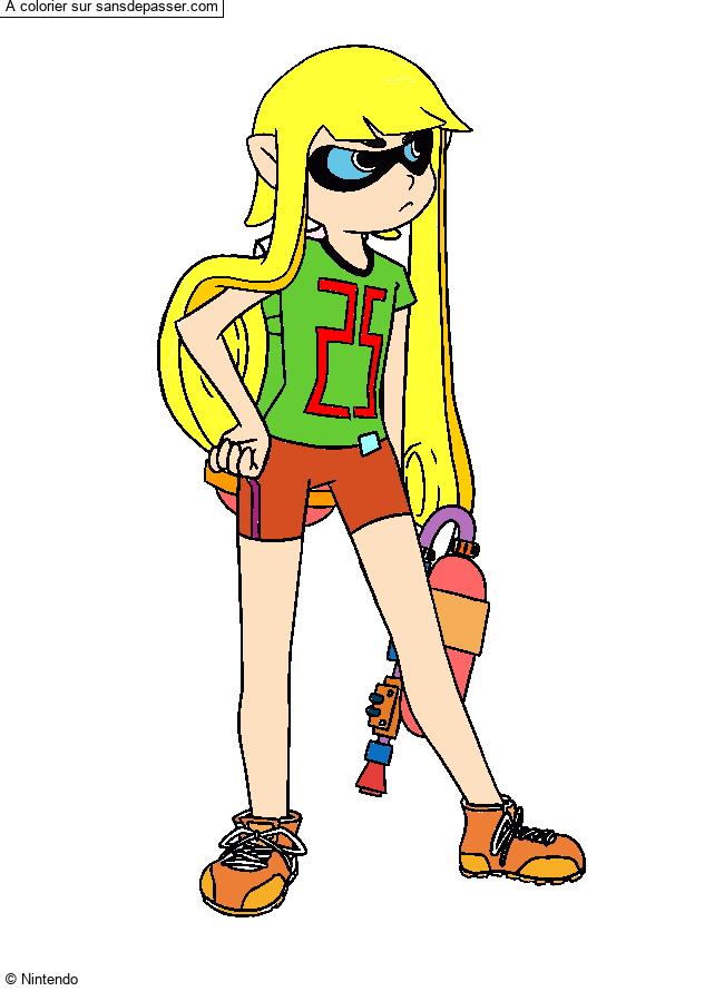 Splatoon - Pr&ecirc;t pour l'attaque !  par candelon