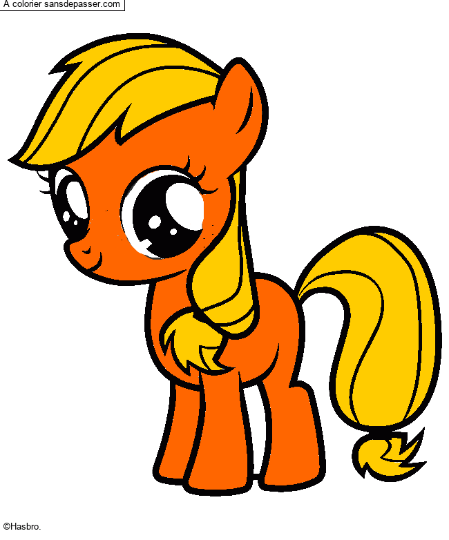 Coloriage My Little Pony