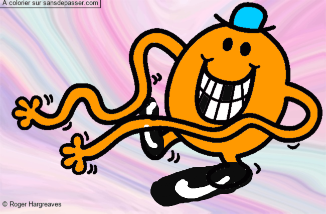 Monsieur Chatouille par un invit&eacute;