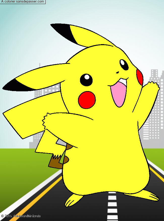 Pikachu par un invit&eacute;