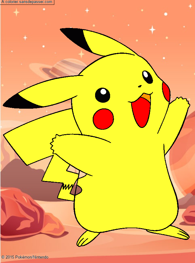 Pikachu par un invit&eacute;