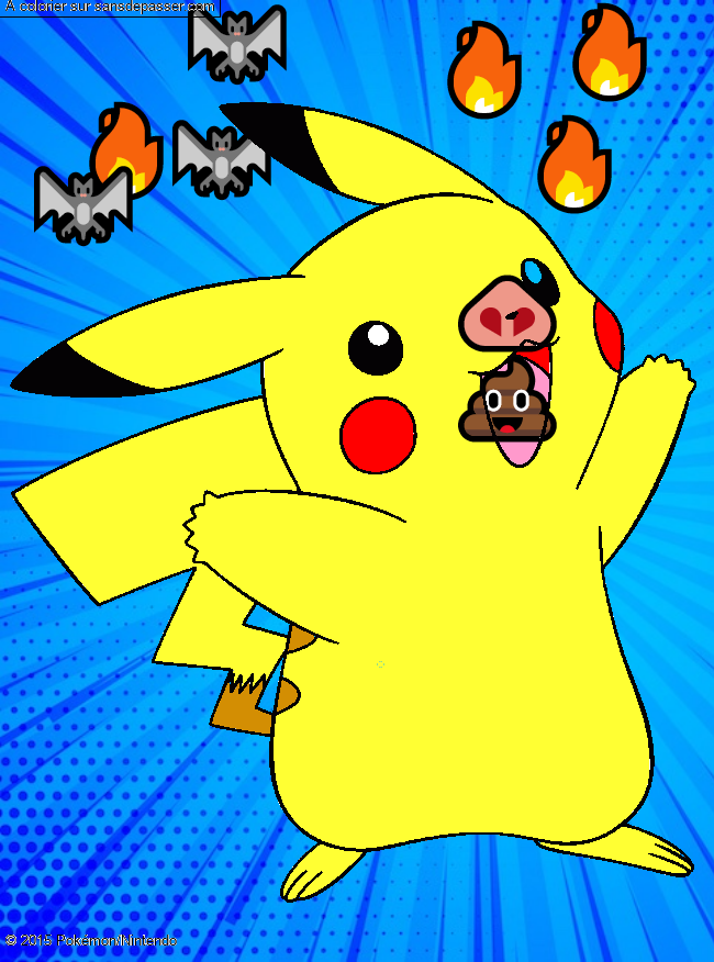 Pikachu par un invit&eacute;
