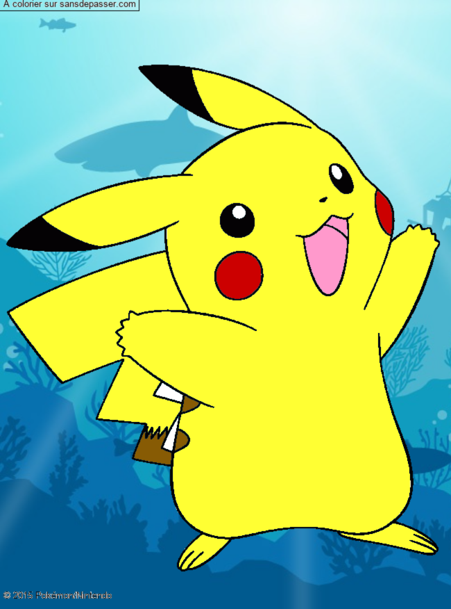Pikachu par un invit&eacute;