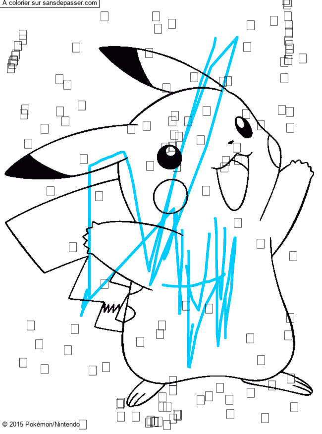 Pikachu par un invit&eacute;