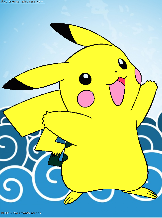 Pikachu par Zo&eacute;