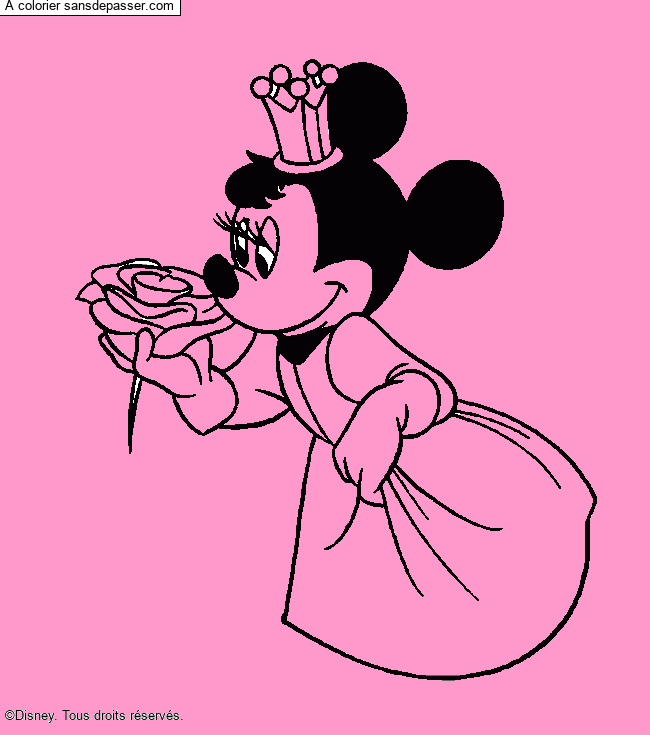 Minnie Princesse par louloutte