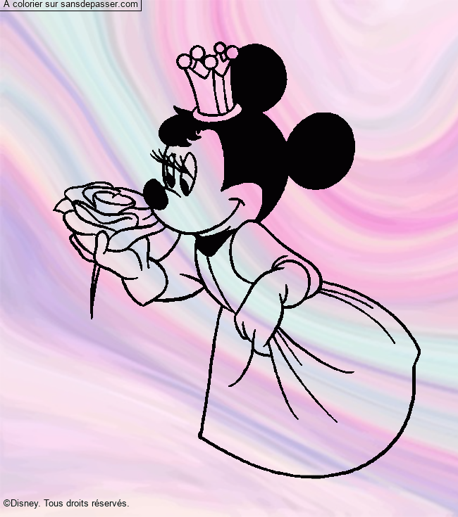 Minnie Princesse par un invit&eacute;