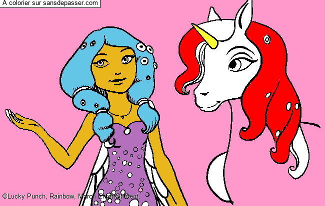 Mia et la licorne par un invit&eacute;