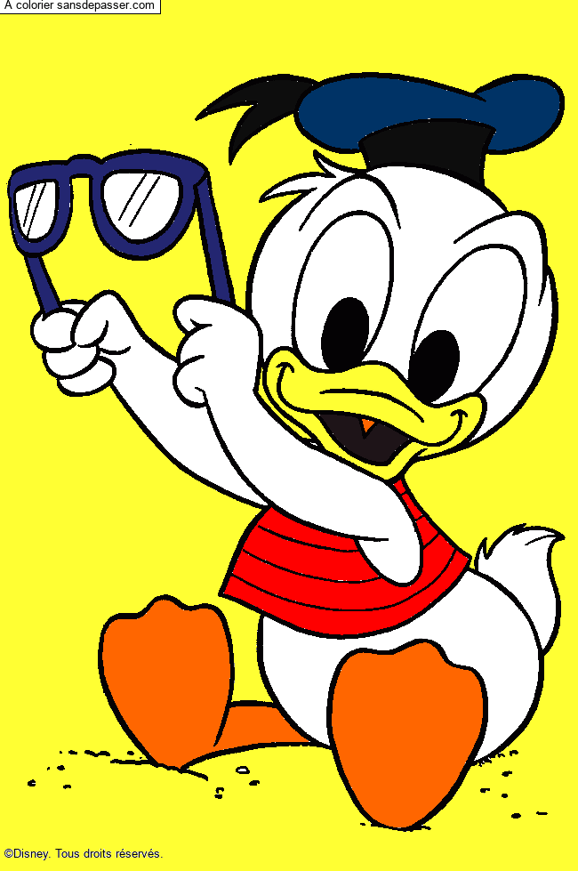 B&eacute;b&eacute; Donald par un invit&eacute;
