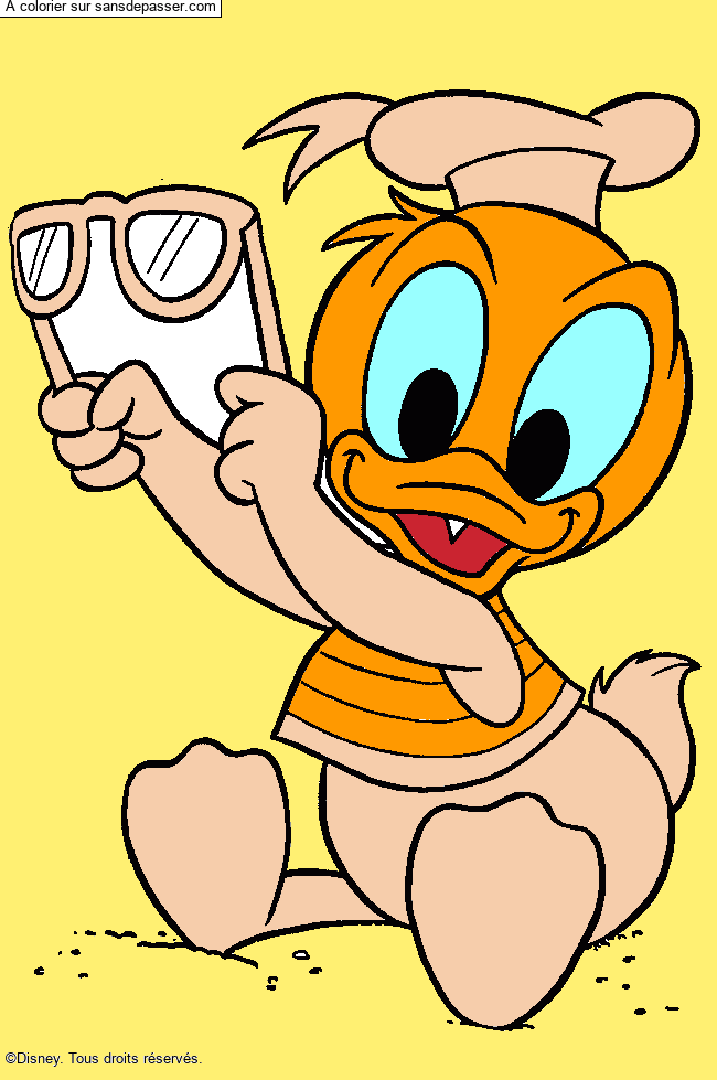 B&eacute;b&eacute; Donald par un invit&eacute;