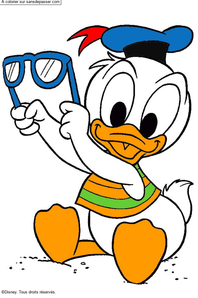B&eacute;b&eacute; Donald par un invit&eacute;