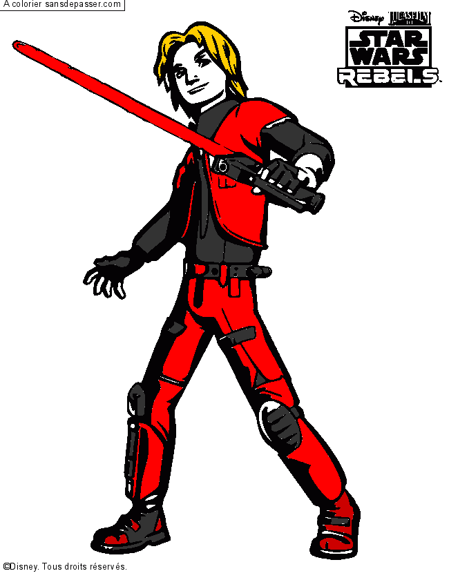 Star Wars Rebel - Ezra par un invit&eacute;