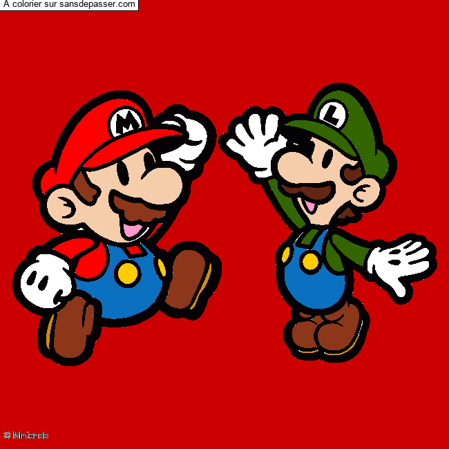 Mario et Luigi  par un invit&eacute;