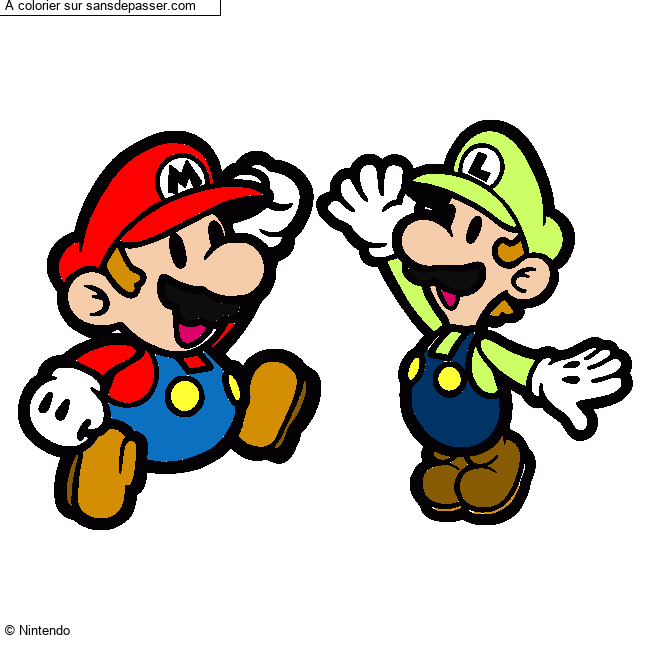 Mario et Luigi  par un invit&eacute;
