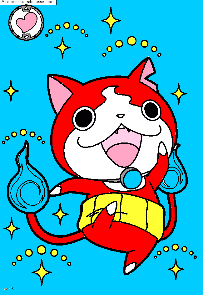 Coloriage Jibanyan