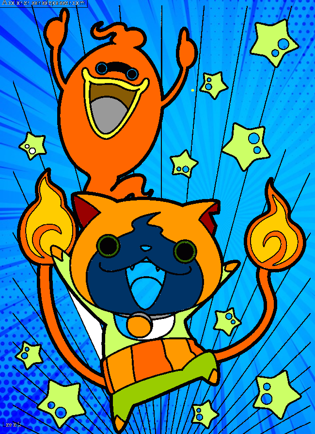 Whisper et Jibanyan par un invit&eacute;