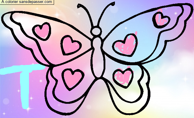 Joli Papillon par un invit&eacute;