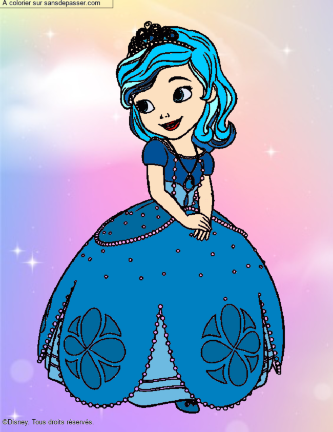 Princesse Sofia par un invit&eacute;