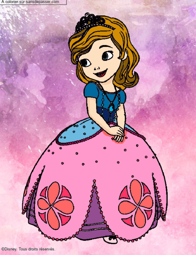 Princesse Sofia par un invit&eacute;