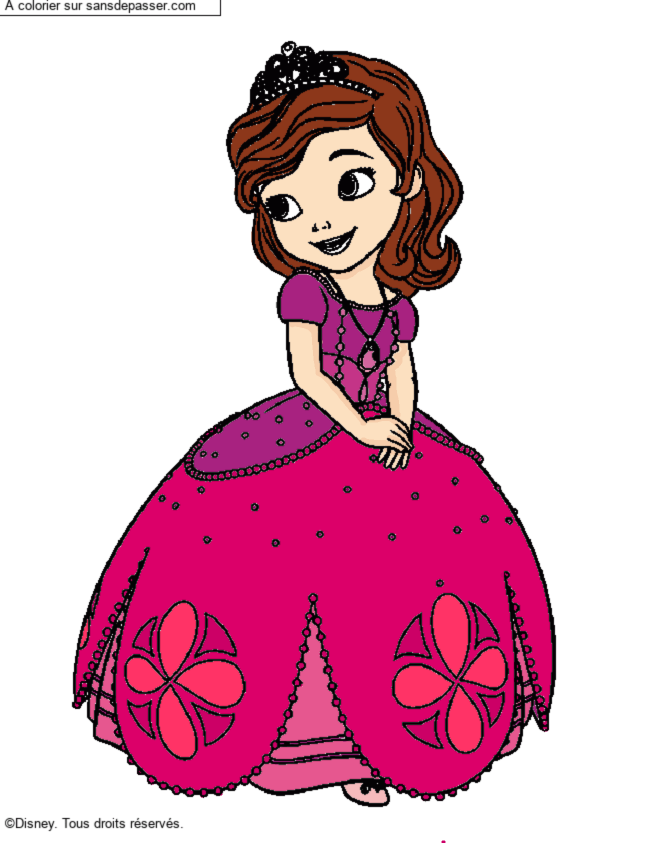 Princesse Sofia par un invit&eacute;