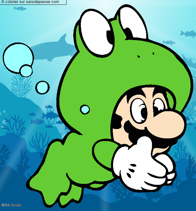 Mario Grenouille par un invit&eacute;