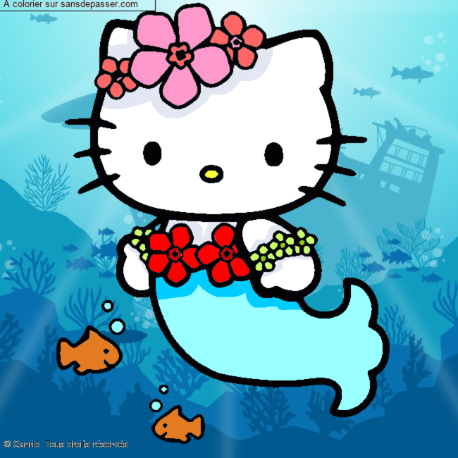 Hello Kitty Sir&egrave;ne par un invit&eacute;