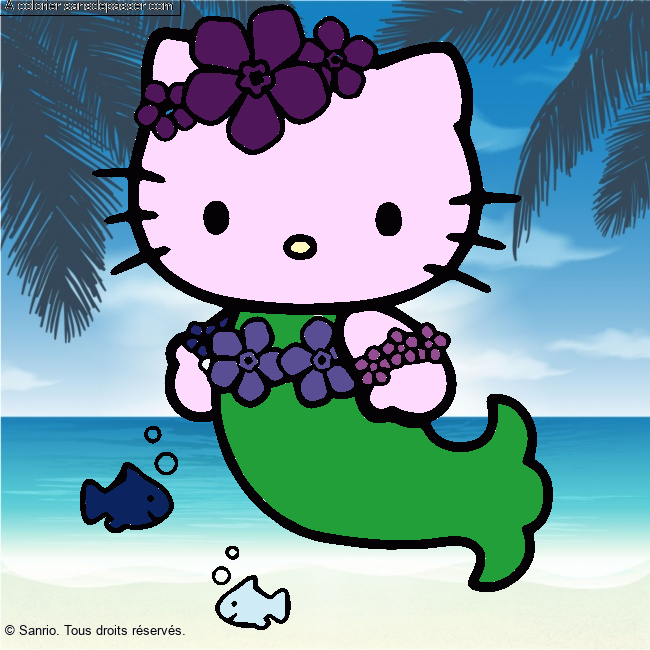 Hello Kitty Sir&egrave;ne par un invit&eacute;