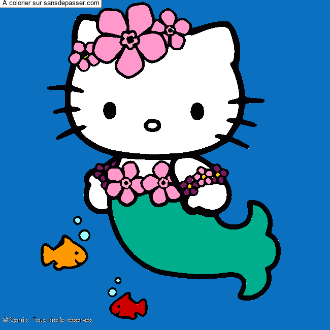 Hello Kitty Sir&egrave;ne par mezut