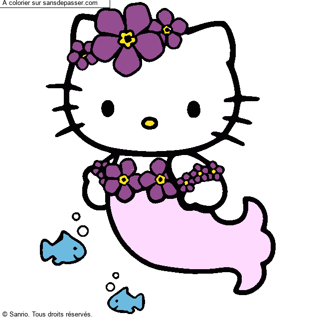 Hello Kitty Sir&egrave;ne par un invit&eacute;