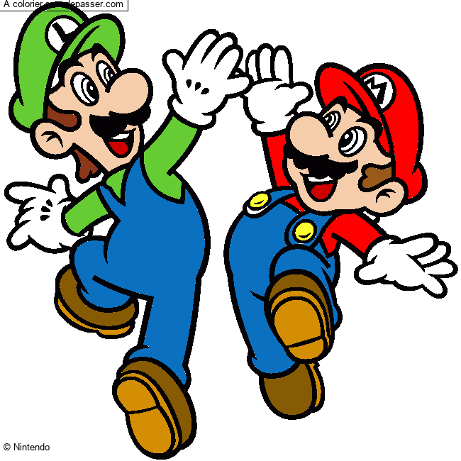 Mario et Luigi par un invit&eacute;