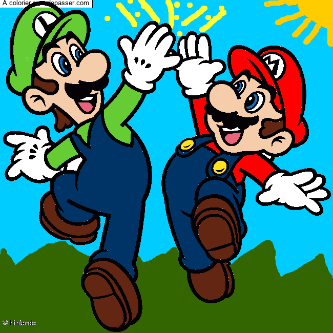 Mario et Luigi par Cyrielle 34
