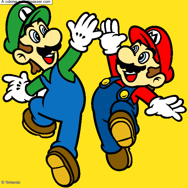 Mario et Luigi par iloe