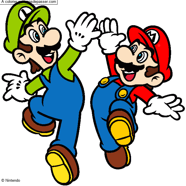 Mario et Luigi par un invit&eacute;