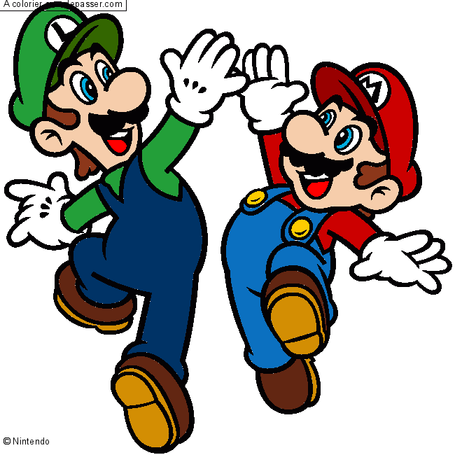Mario et Luigi par un invit&eacute;